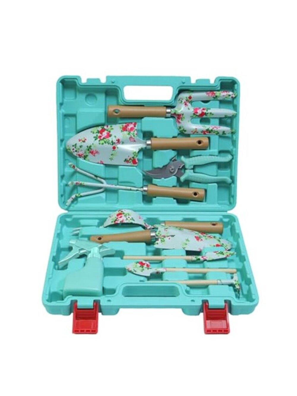 Garden Tool Set for Women Gardening Kit Pruning Shears Tool Box 10 Piece